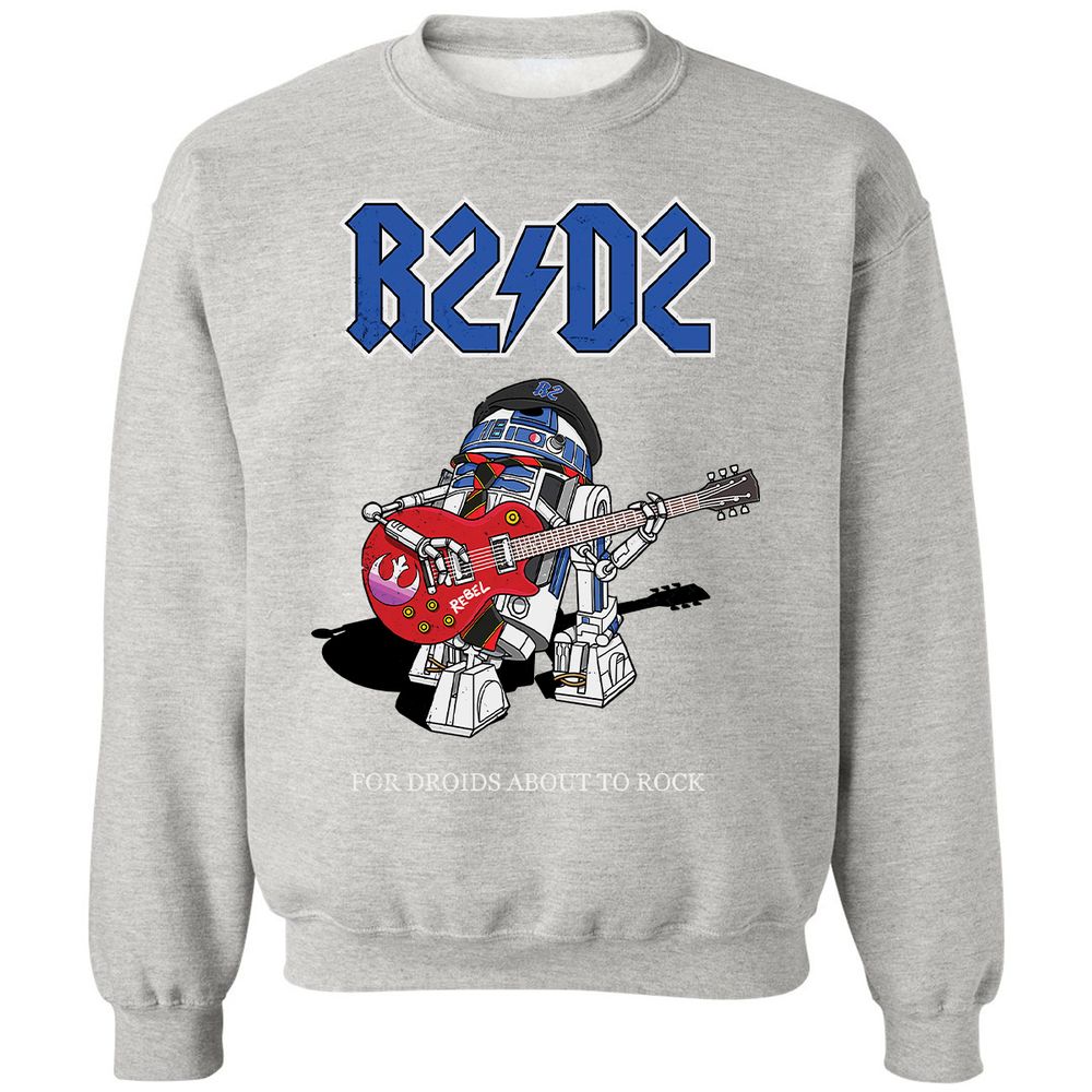 Classic Unisex Sweatshirt - RL1XZCY3 - Ash - 8
