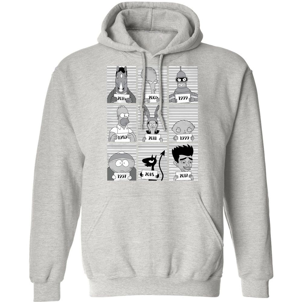 Classic Unisex Hoodie - 1V9ZETH1 - Ash - 8