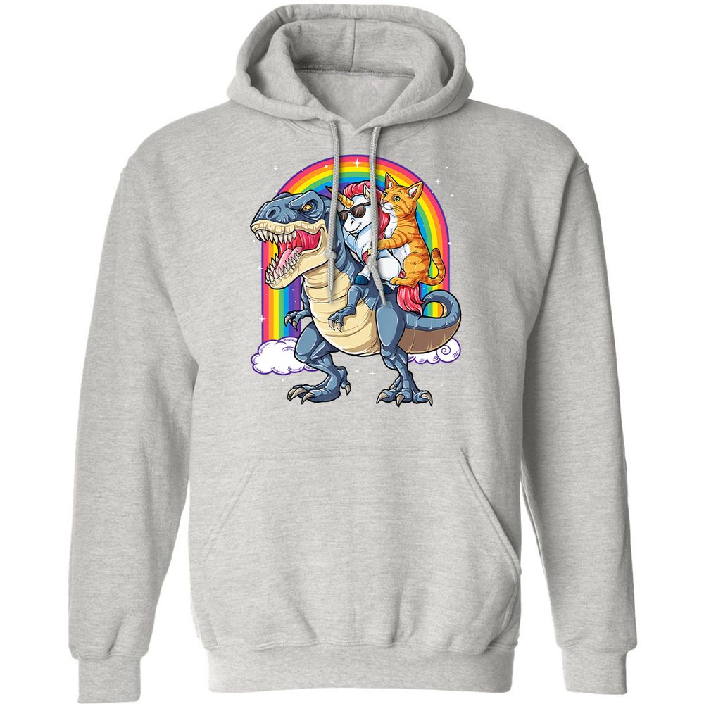 Classic Unisex Hoodie - DGKDY513 - Ash - 8