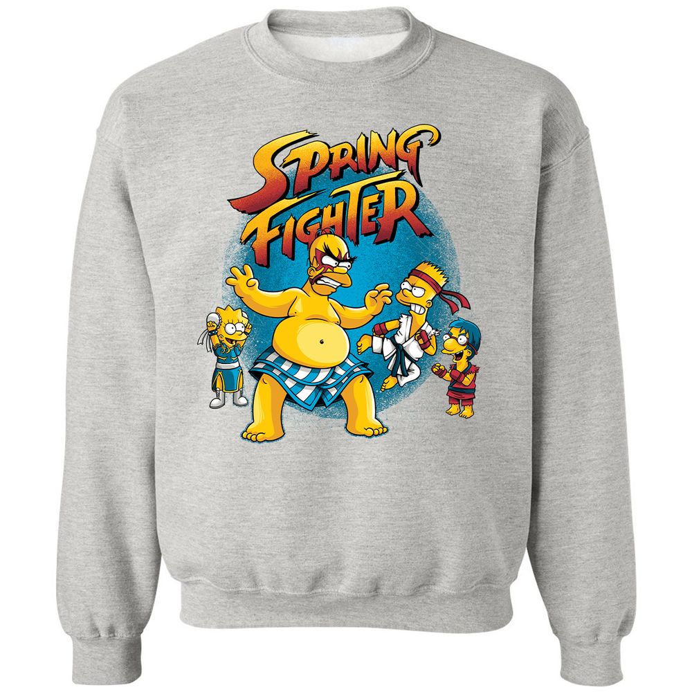 Classic Unisex Sweatshirt - GTW75Z9Y - Ash - 8