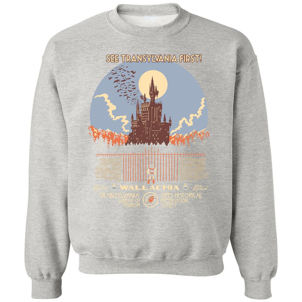 Classic Unisex Sweatshirt - T9B4YLAE - Ash - 8