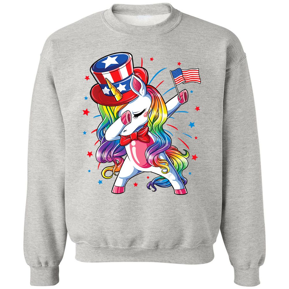 Classic Unisex Sweatshirt - YK7CVC3Z - Ash - 8