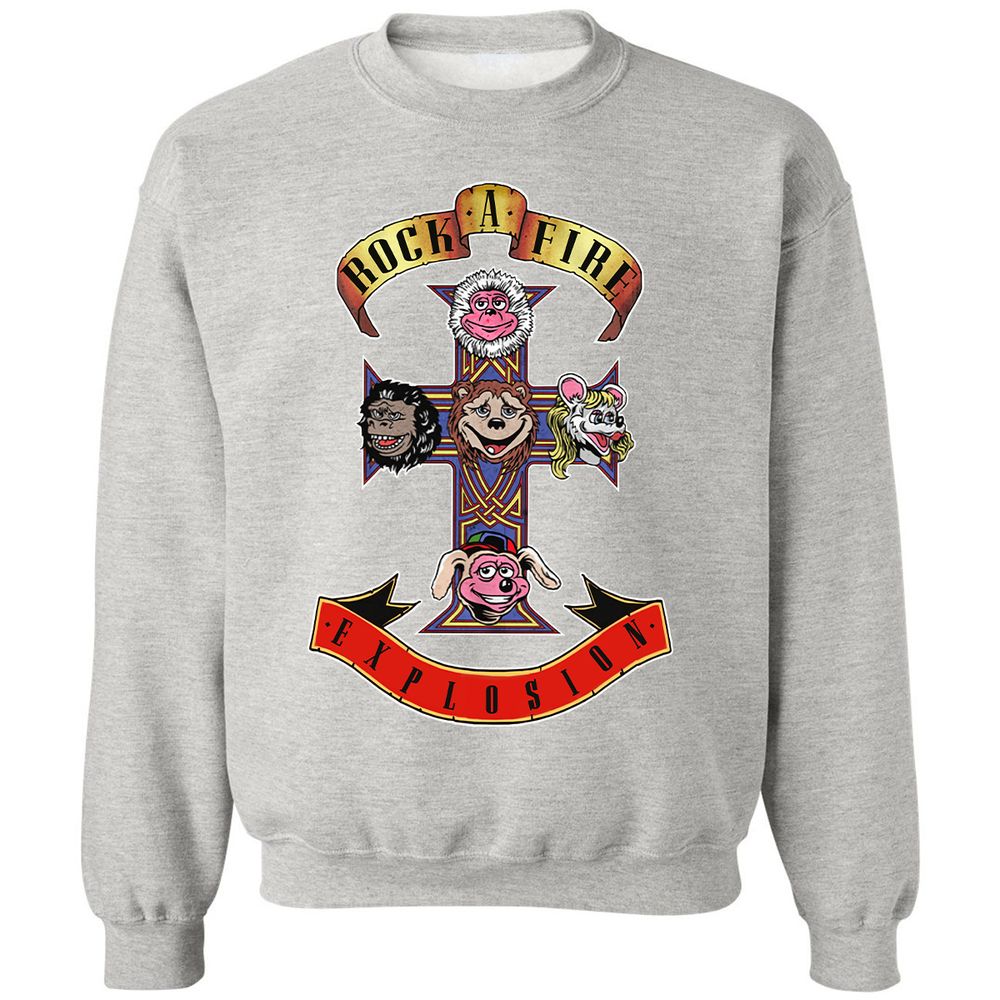 Classic Unisex Sweatshirt - RCQJ631A - Ash - 8
