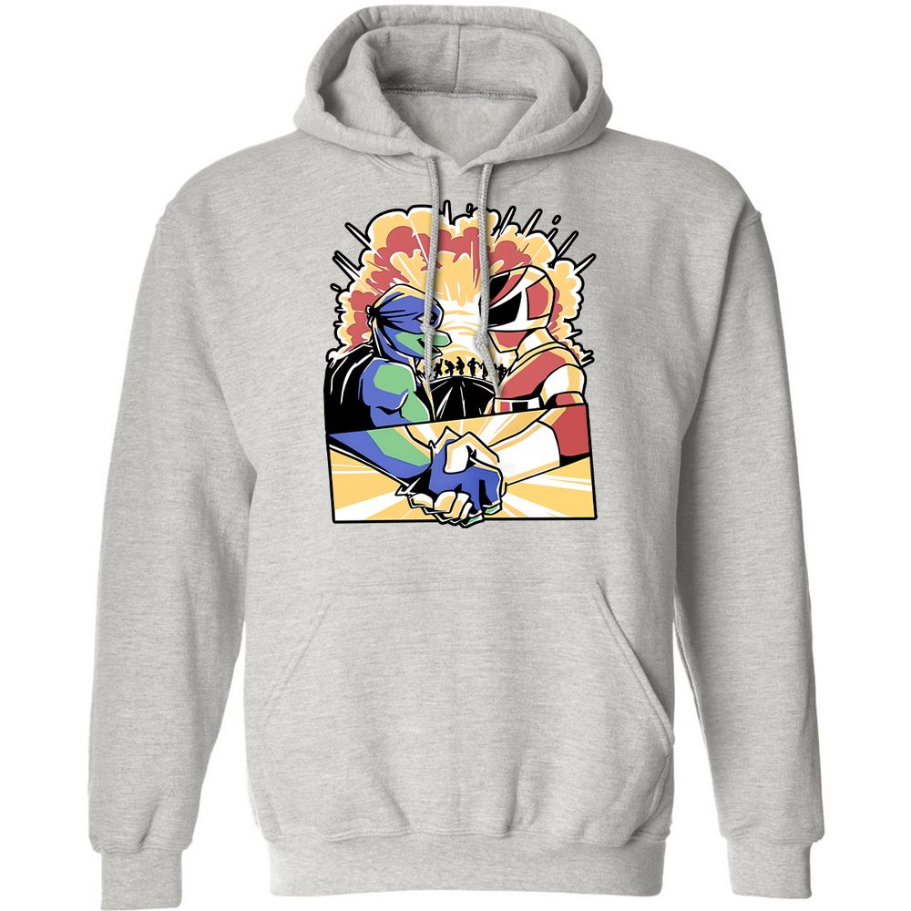 Classic Unisex Hoodie - RXQ1NXNB - Ash - 8