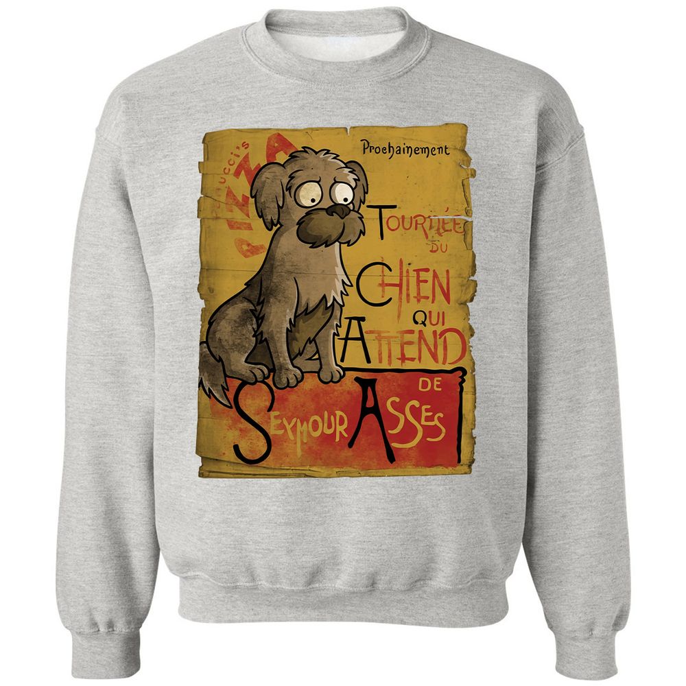 Classic Unisex Sweatshirt - TQRERRJT - Ash - 8