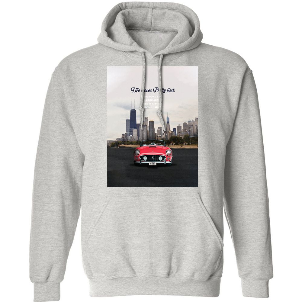 Classic Unisex Hoodie - M1233166 - Ash - 8