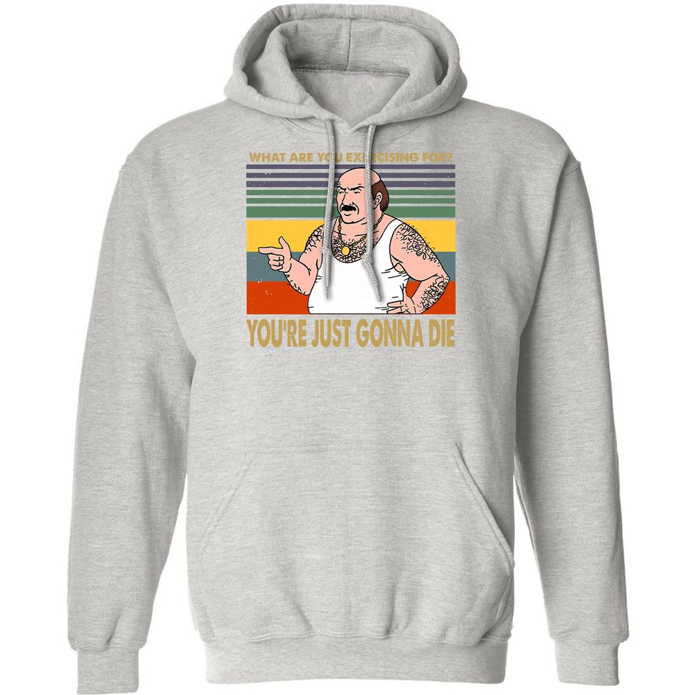 Classic Unisex Hoodie - AJPKV5V7 - Ash - 8