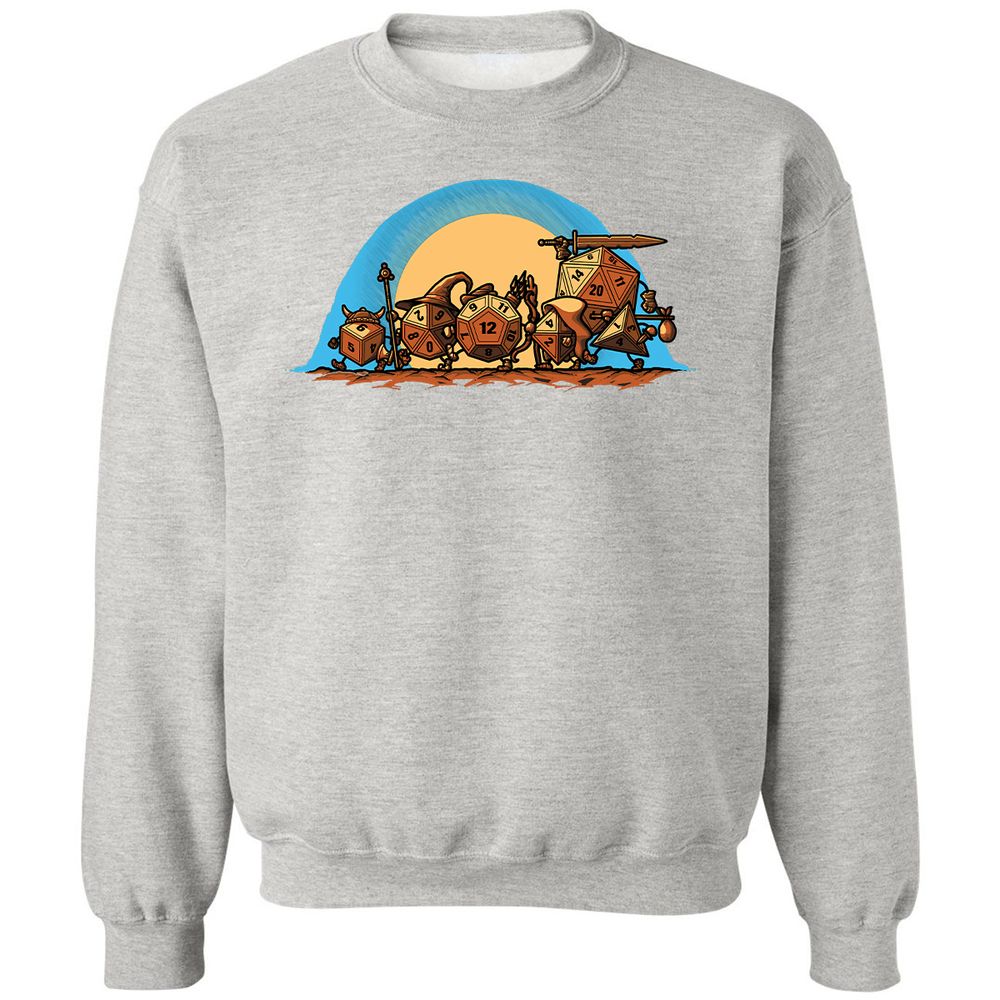 Classic Unisex Sweatshirt - 6Y3VDZJA - Ash - 8