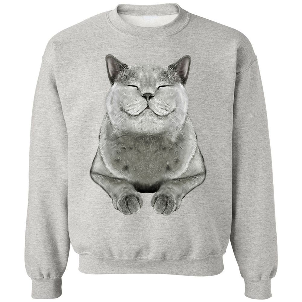 Classic Unisex Sweatshirt - WW71SQDV - Ash - 8