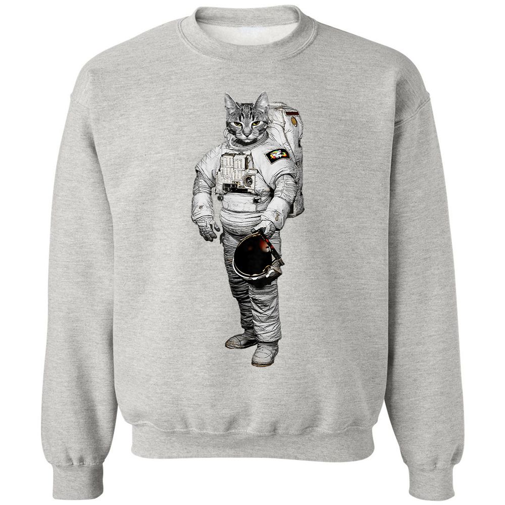 Classic Unisex Sweatshirt - SNBRCMEW - Ash - 8