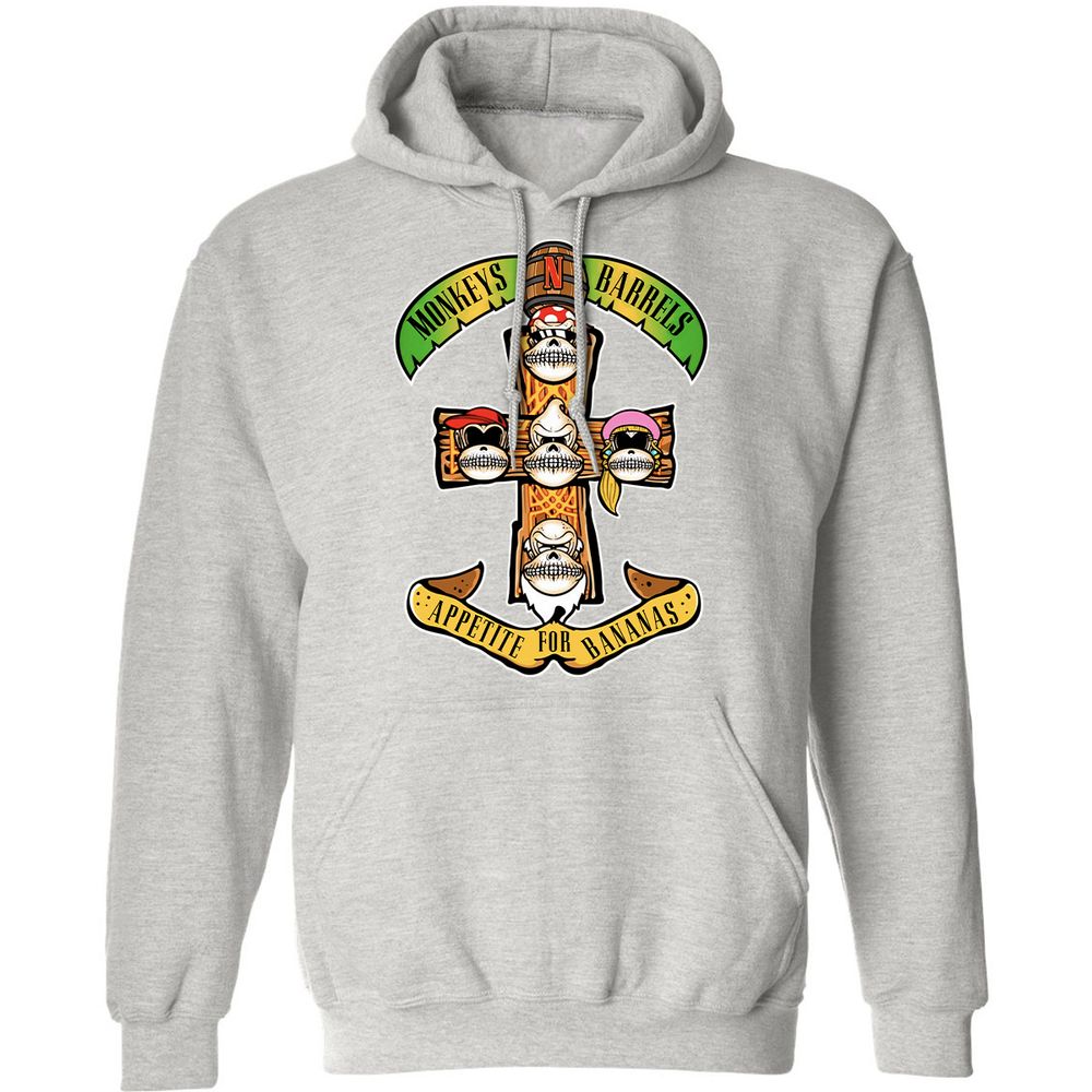 Classic Unisex Hoodie - NGX4TD6Q - Ash - 8