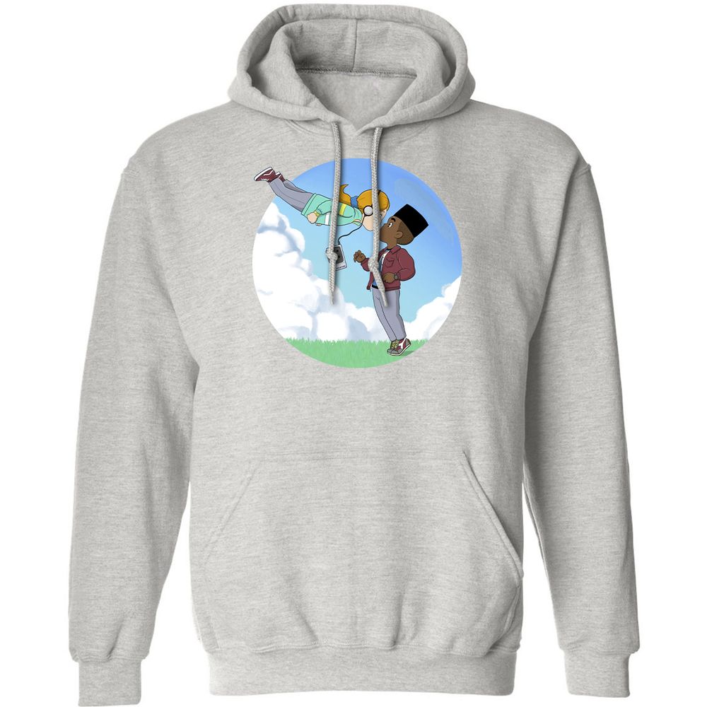 Classic Unisex Hoodie - C2LHYQK5 - Ash - 8