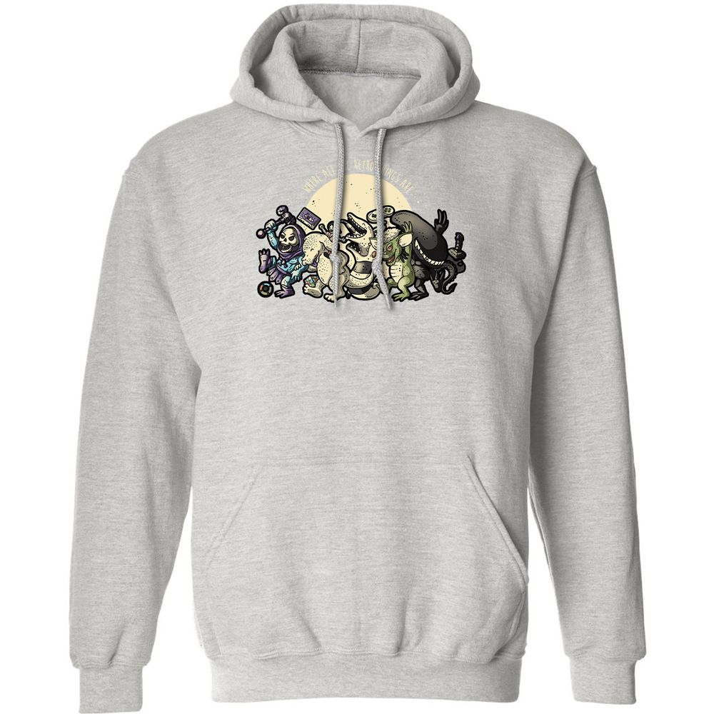 Classic Unisex Hoodie - EJC66629 - Ash - 8