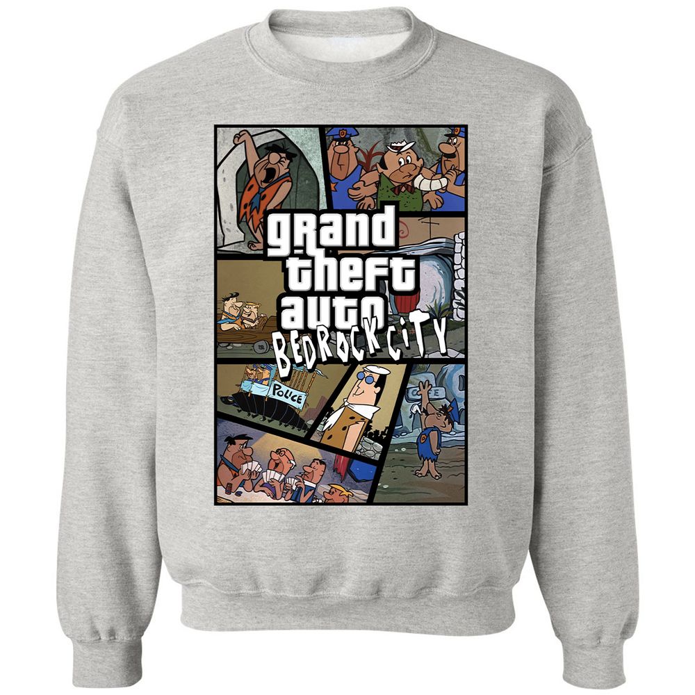 Classic Unisex Sweatshirt - QCVE921Y - Ash - 8