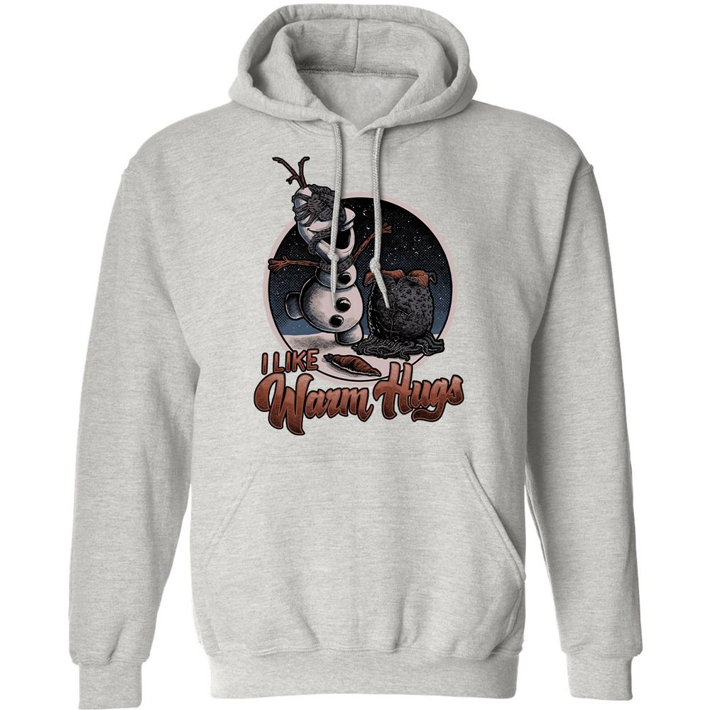 Classic Unisex Hoodie - DL55VXKT - Ash - 8