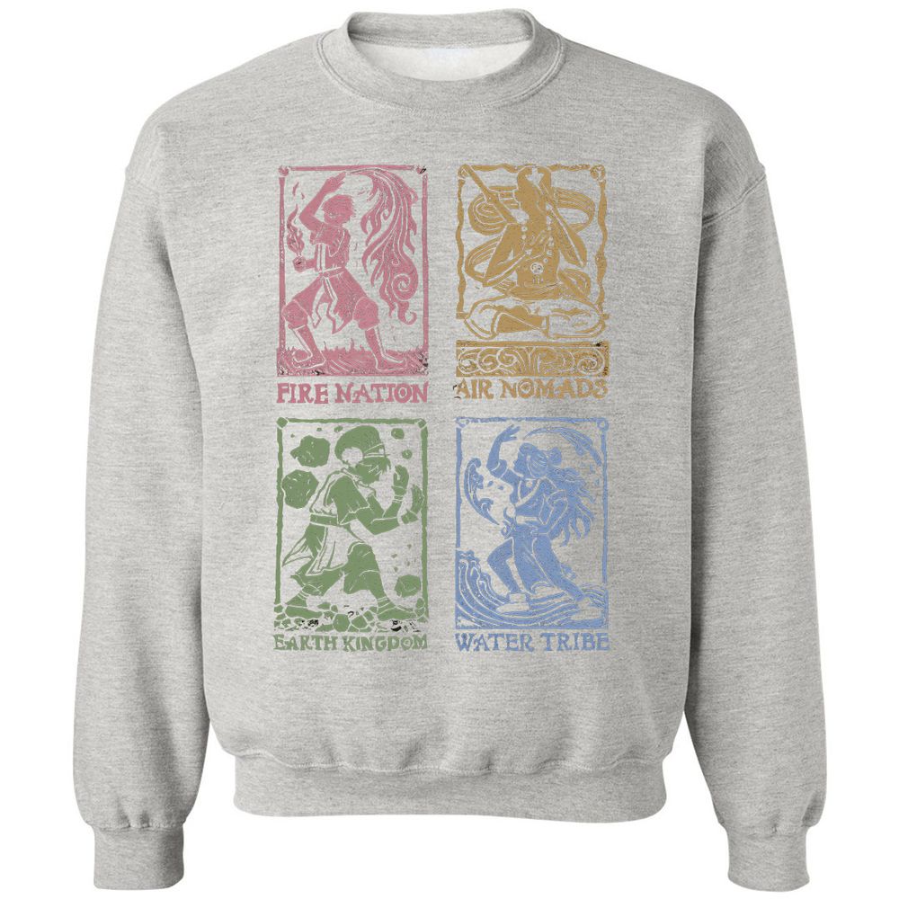 Classic Unisex Sweatshirt - 9FCHMADU - Ash - 8