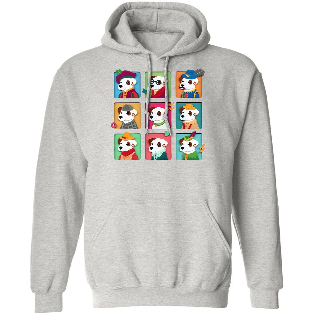 Classic Unisex Hoodie - UVN6VFM5 - Ash - 8