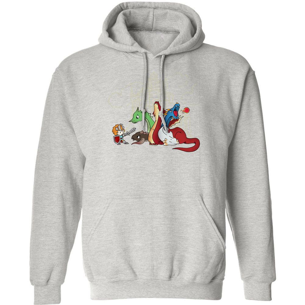 Classic Unisex Hoodie - HJBLDFEA - Ash - 8