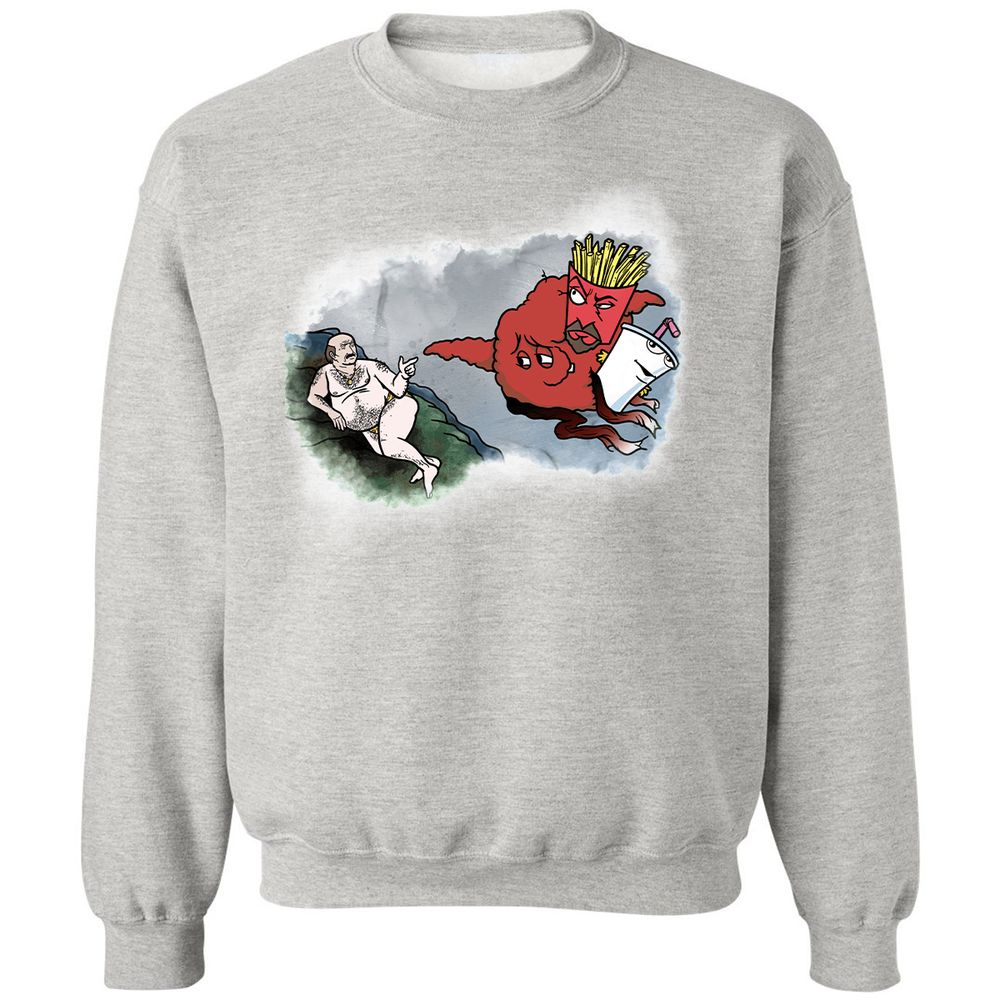 Classic Unisex Sweatshirt - Q8TRFVTU - Ash - 8