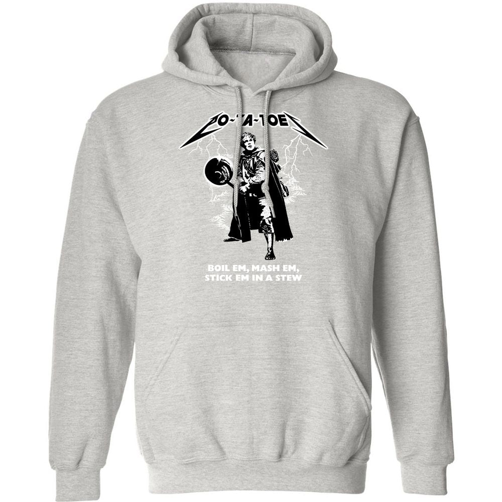 Classic Unisex Hoodie - 9EYC17E4 - Ash - 8