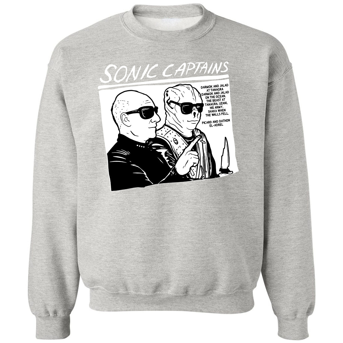 Classic Unisex Sweatshirt - SKPPLZ5N - Ash - 8