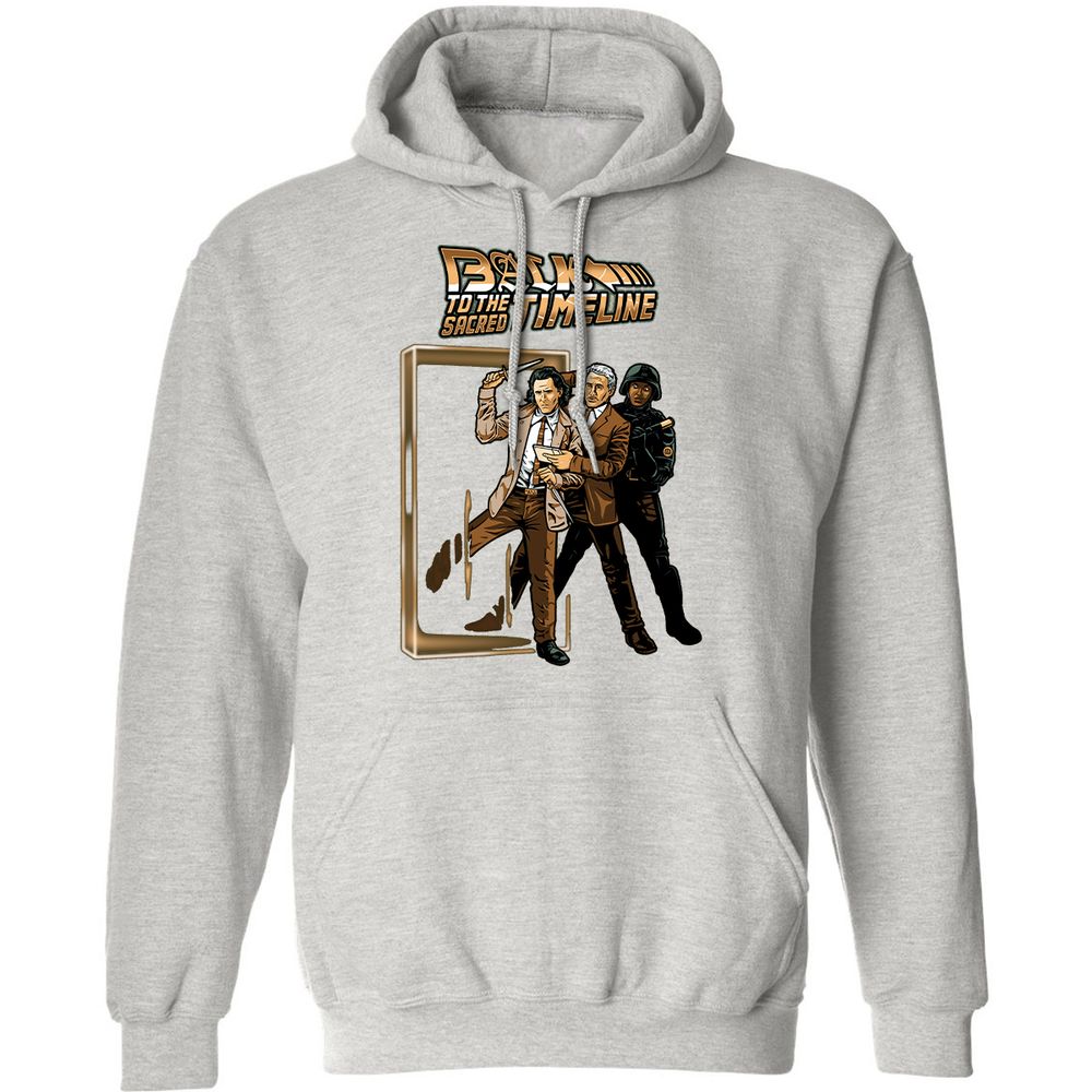 Classic Unisex Hoodie - M6FZT96A - Ash - 8