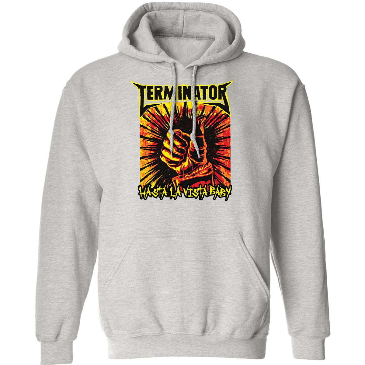 Classic Unisex Hoodie - 8QK2JN3Y - Ash - 8