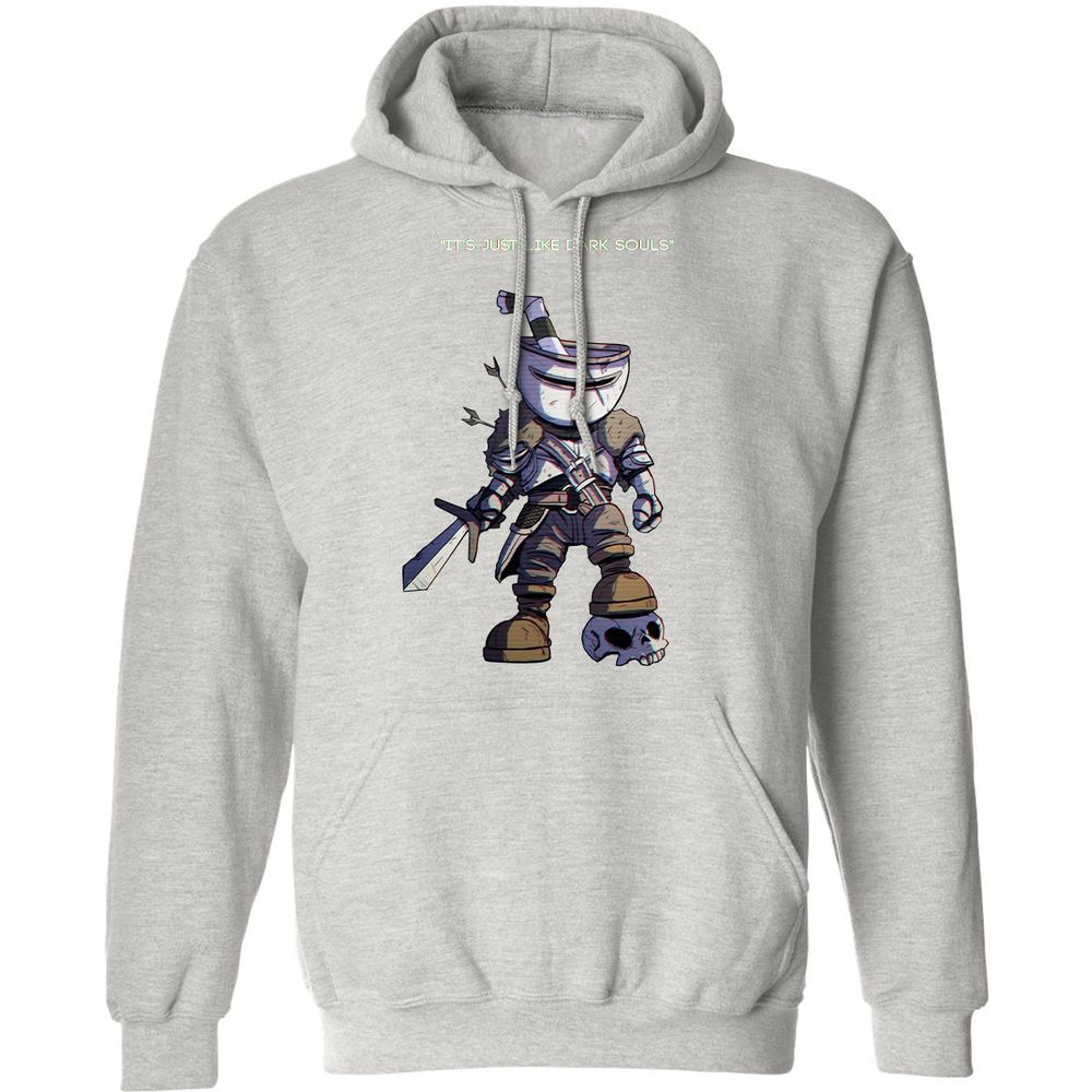 Classic Unisex Hoodie - C4C94ERE - Ash - 8