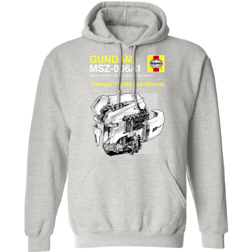 Classic Unisex Hoodie - N239HPZH - Ash - 8