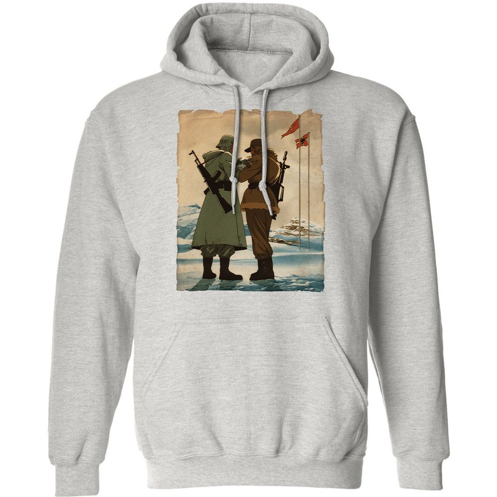 Classic Unisex Hoodie - FQWFJJEW - Ash - 8