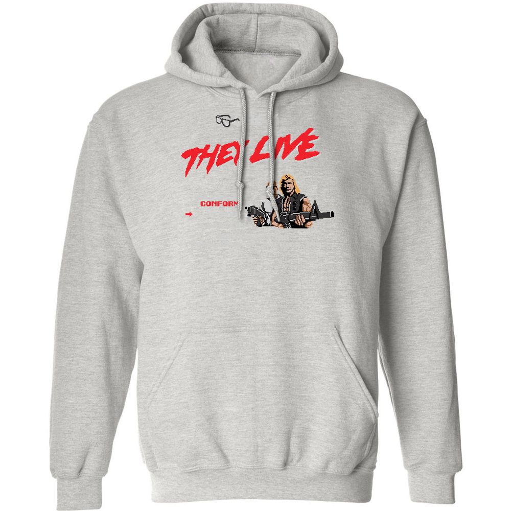 Classic Unisex Hoodie - 2M5YXUXQ - Ash - 8