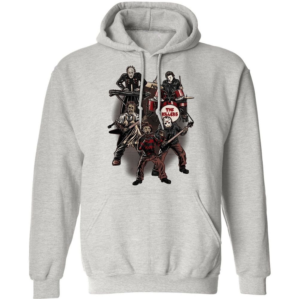 Classic Unisex Hoodie - 1NUXYVTS - Ash - 8