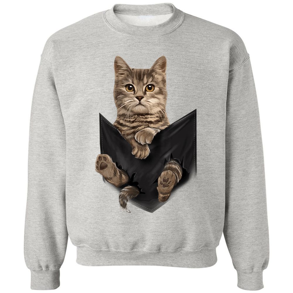 Classic Unisex Sweatshirt - 7RU9M2ZM - Ash - 8