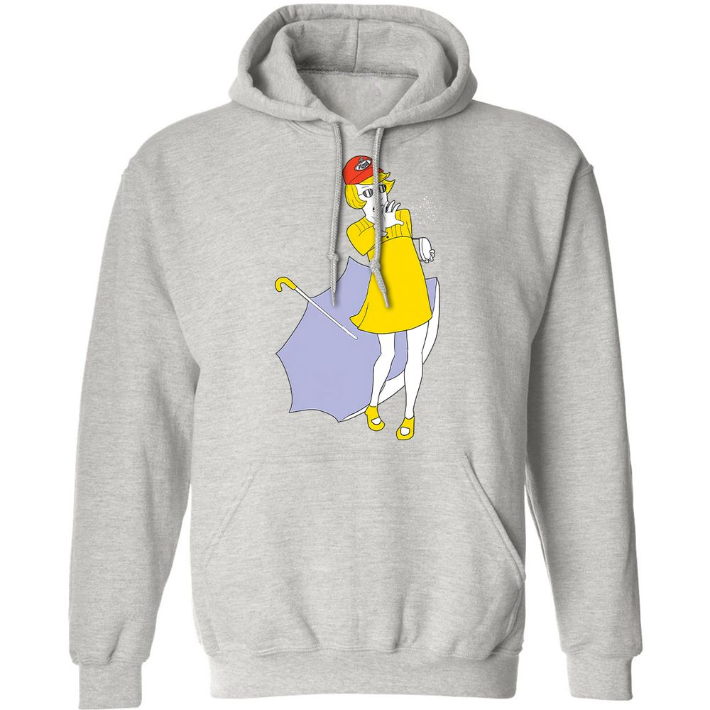 Classic Unisex Hoodie - E85Q4294 - Ash - 8