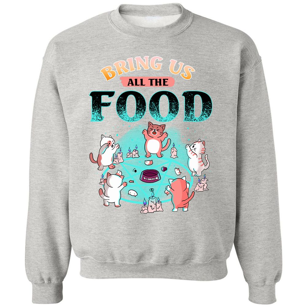 Classic Unisex Sweatshirt - UAH3TKDH - Ash - 8