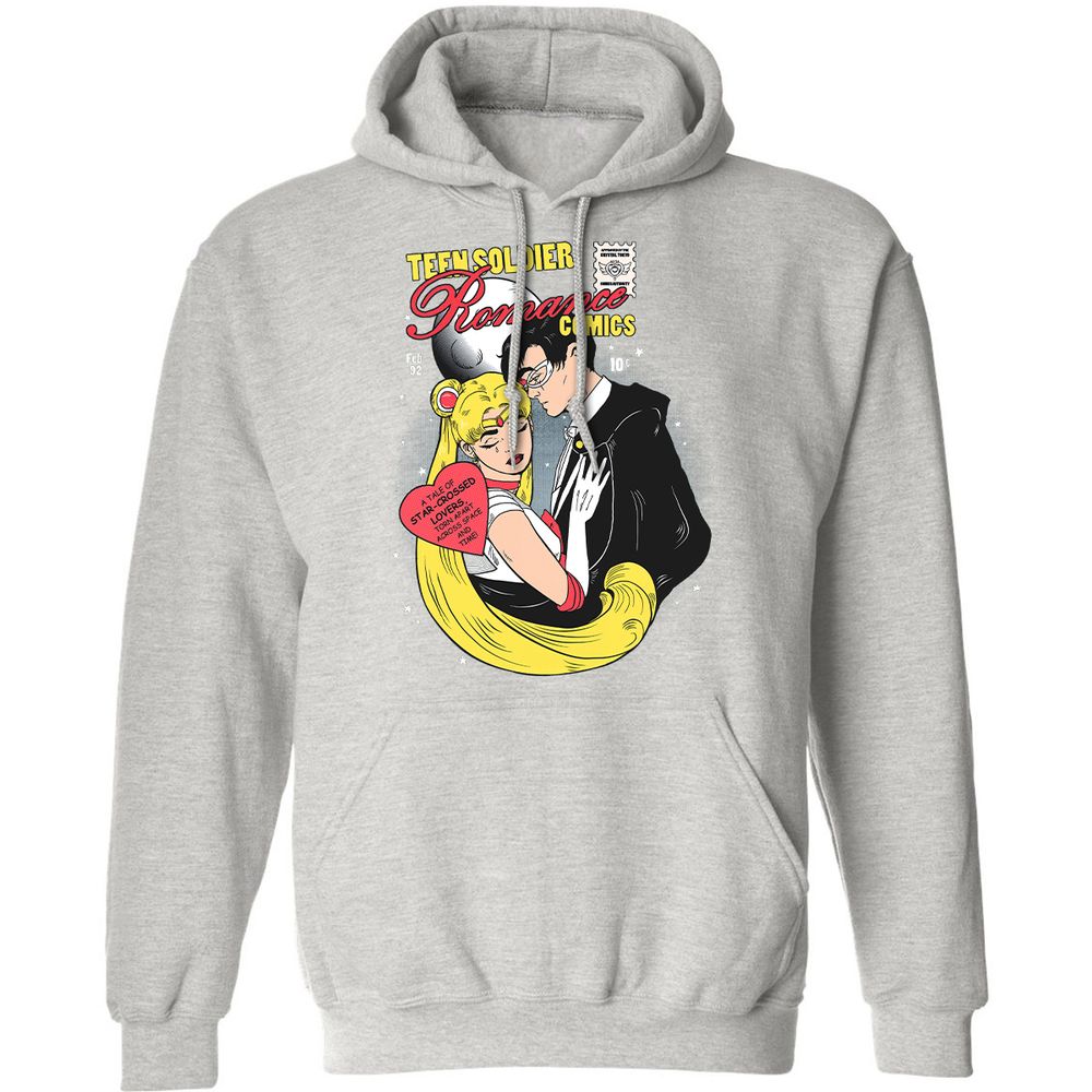 Classic Unisex Hoodie - GH89QLA6 - Ash - 8