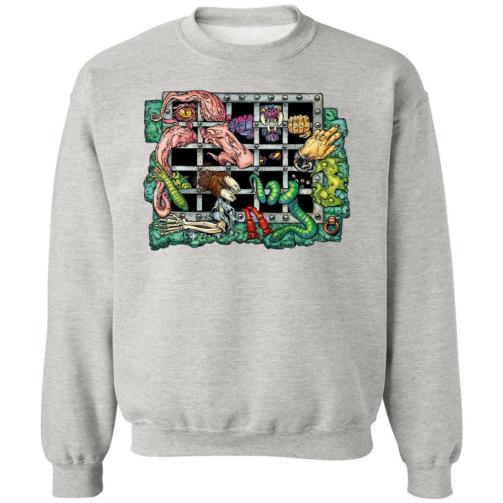 Classic Unisex Sweatshirt - C1EXV85L - Ash - 8