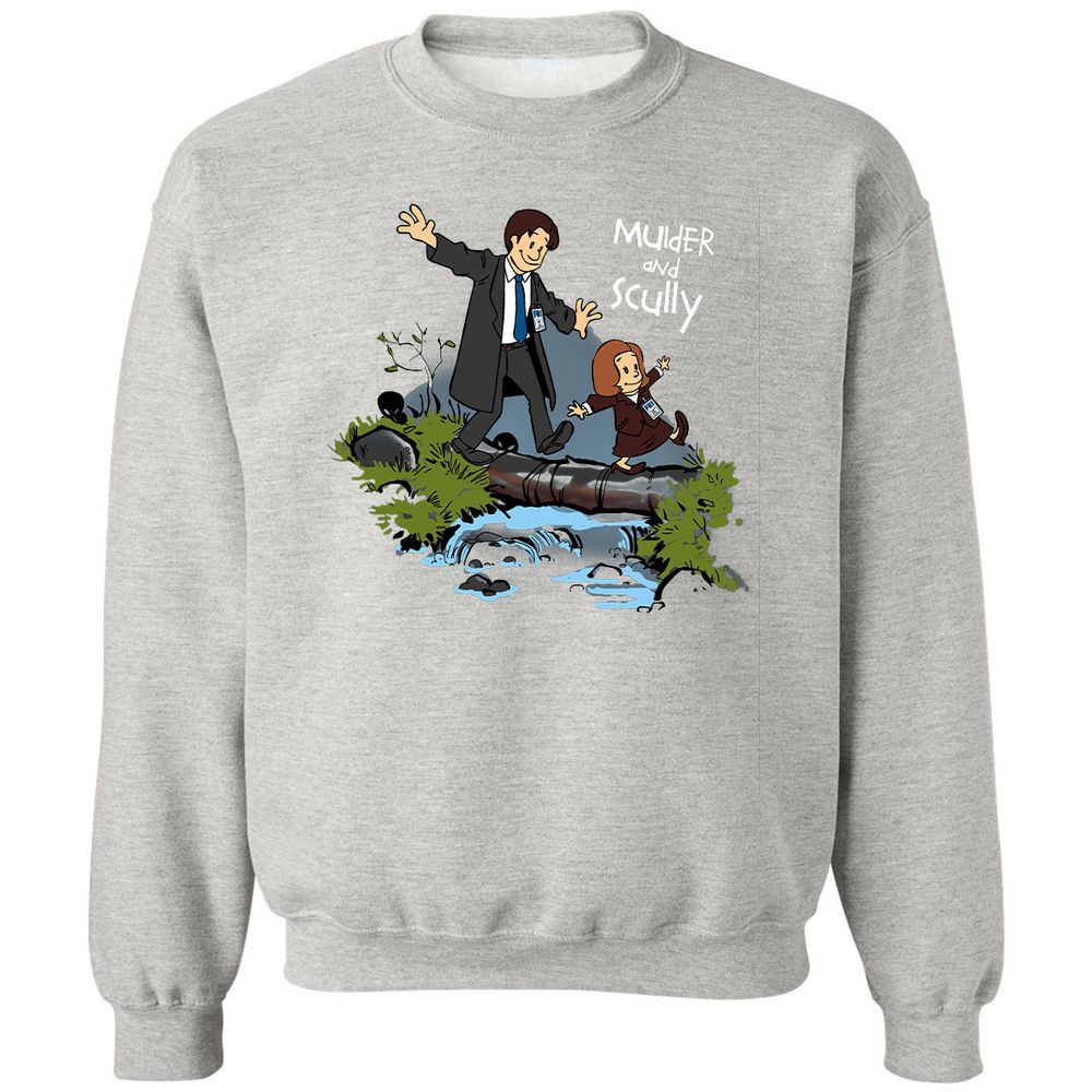 Classic Unisex Sweatshirt - NQ82XYPK - Ash - 8