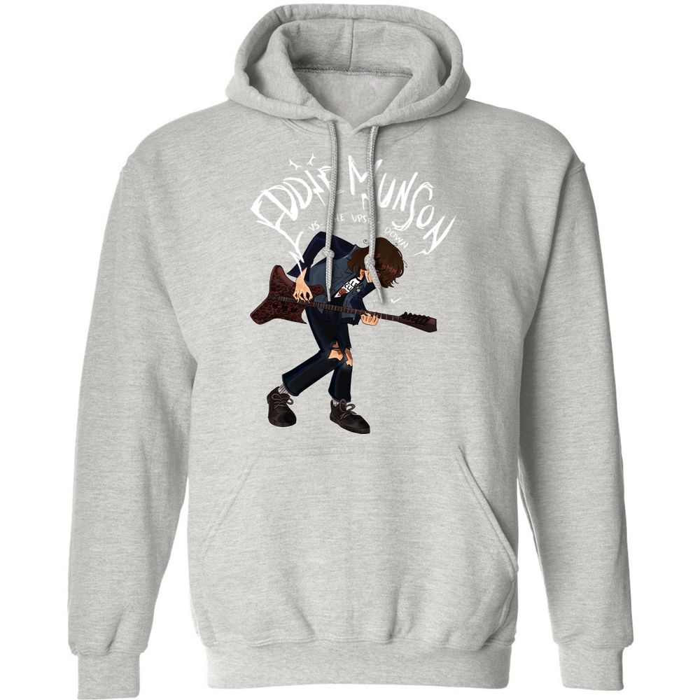 Classic Unisex Hoodie - ERBRHX1L - Ash - 8