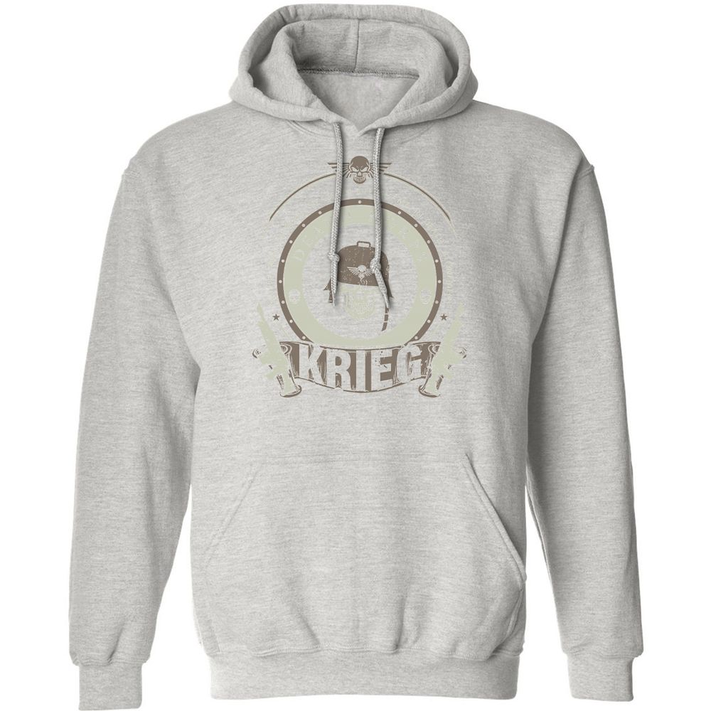 Classic Unisex Hoodie - QCGWE6KQ - Ash - 8