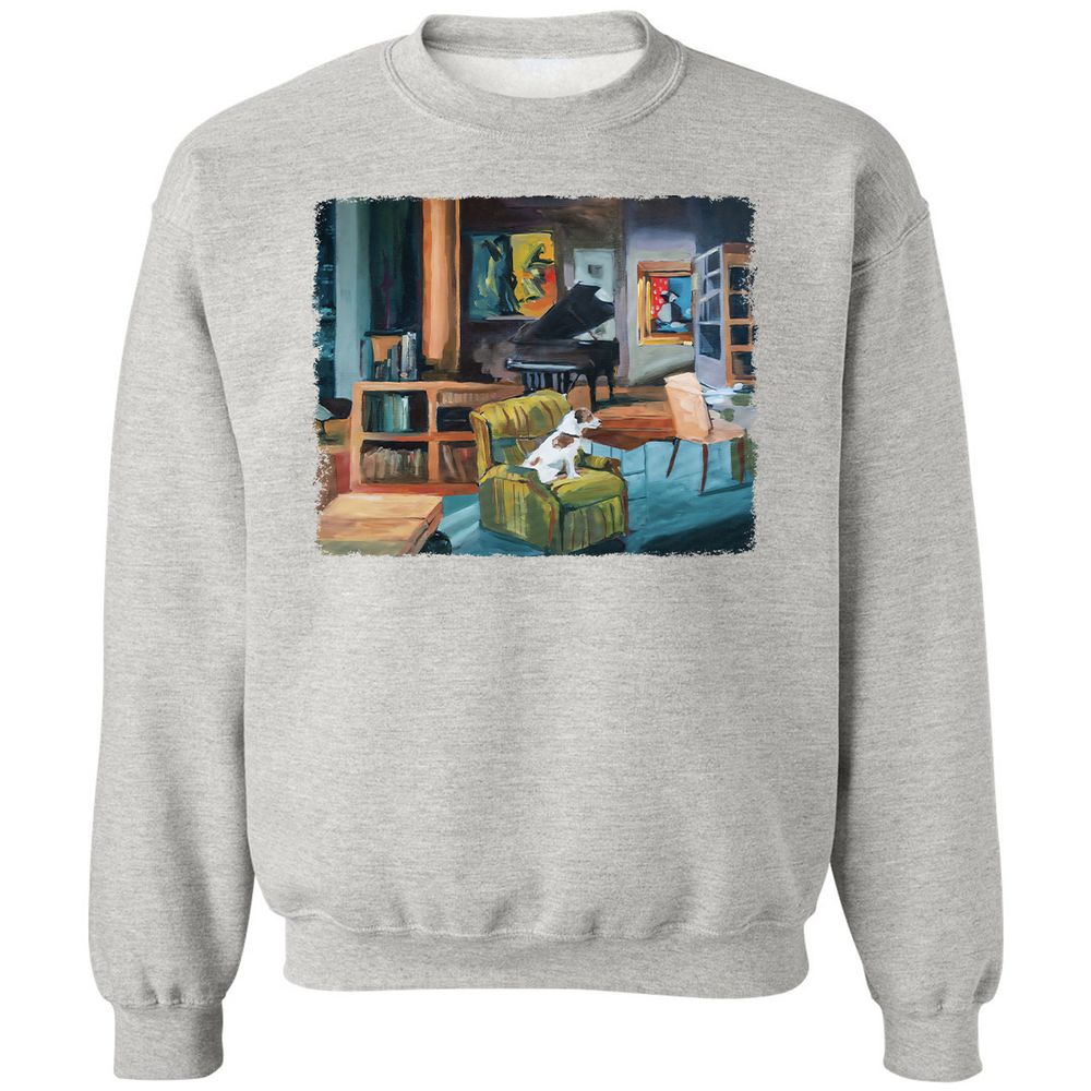 Classic Unisex Sweatshirt - F6C2893L - Ash - 8