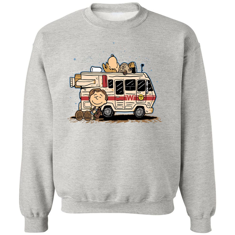 Classic Unisex Sweatshirt - 379ZW3Y7 - Ash - 8