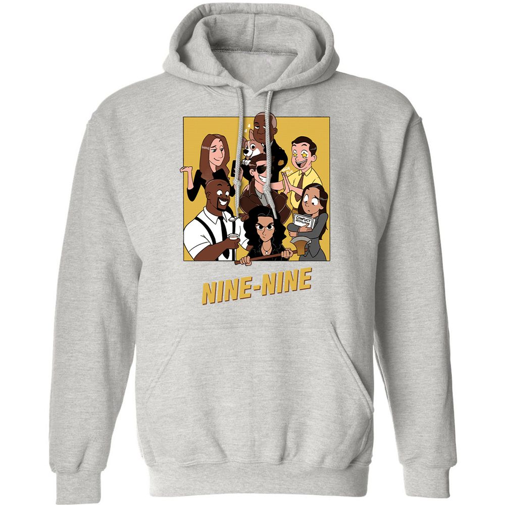 Classic Unisex Hoodie - WLB9GZFE - Ash - 8