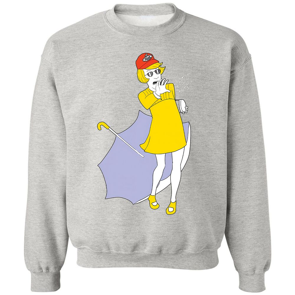 Classic Unisex Sweatshirt - 85J55EAZ - Ash - 8