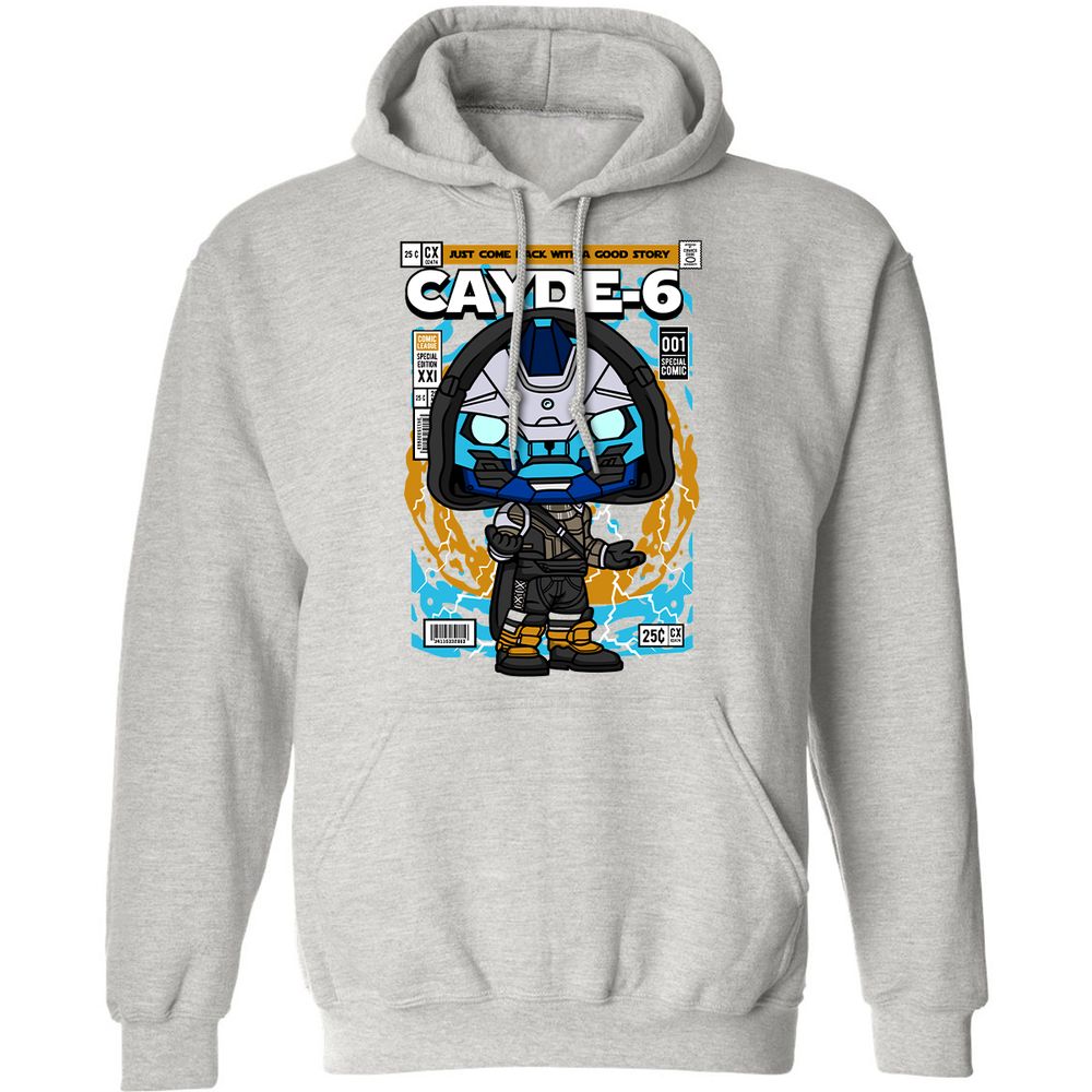 Classic Unisex Hoodie - L47CLZQ5 - Ash - 8
