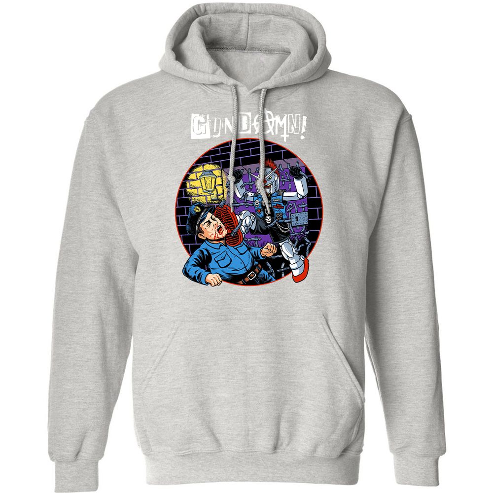 Classic Unisex Hoodie - ETXJ69ZD - Ash - 8