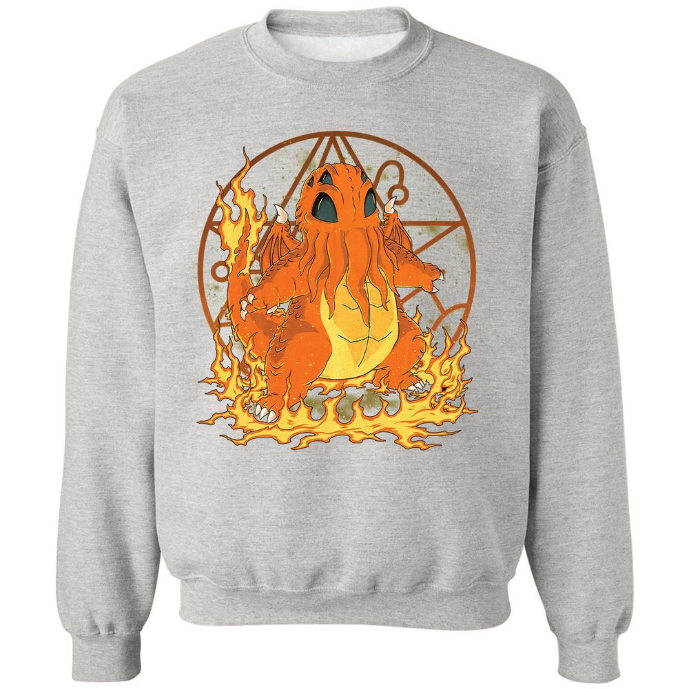 Classic Unisex Sweatshirt - 3PPESMZR - Ash - 8