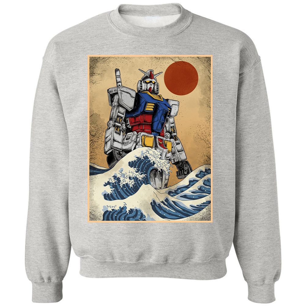 Classic Unisex Sweatshirt - LADYUA7P - Ash - 8
