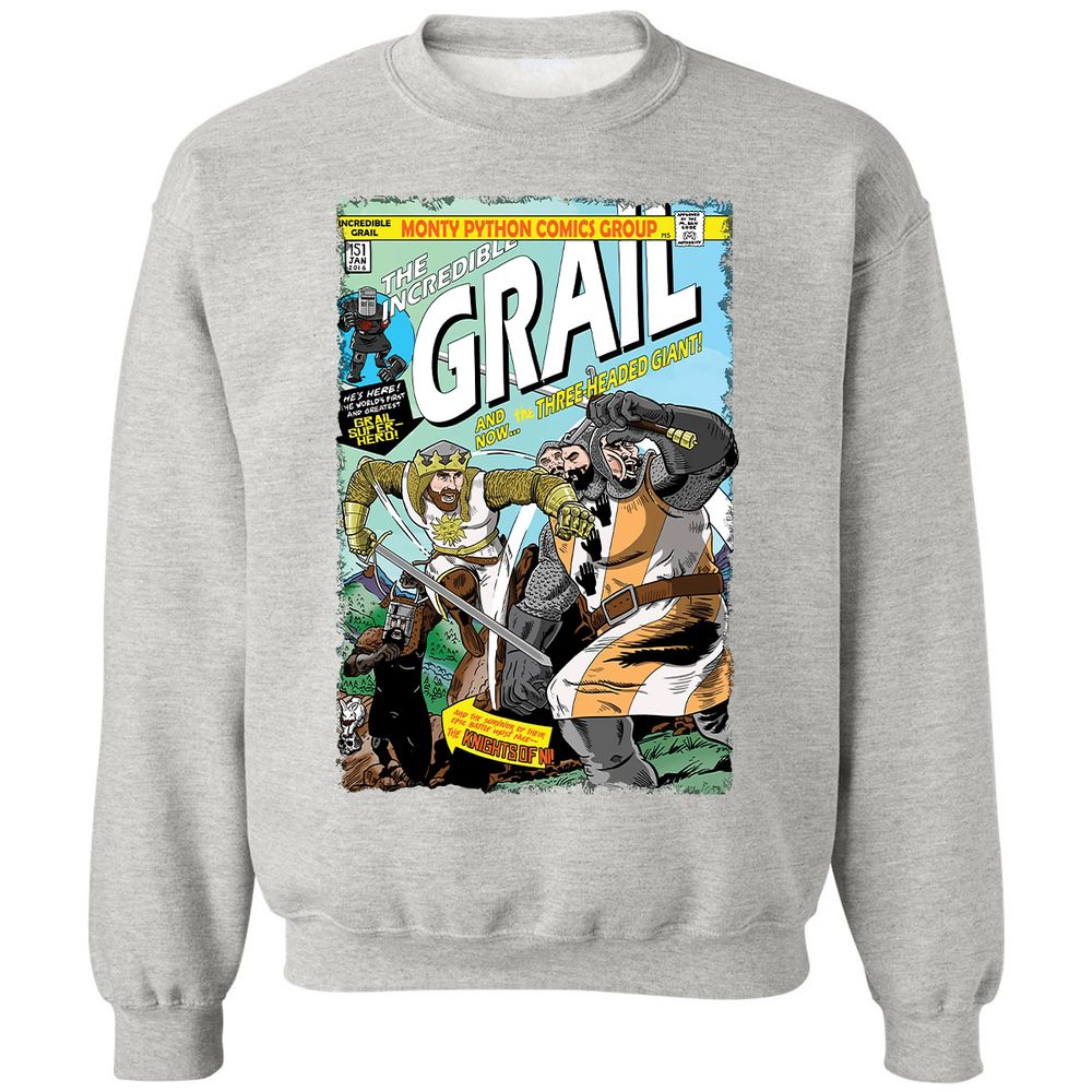 Classic Unisex Sweatshirt - MGRN1V2K - Ash - 8