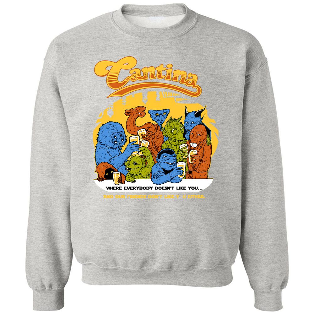 Classic Unisex Sweatshirt - V4DGV34Q - Ash - 8